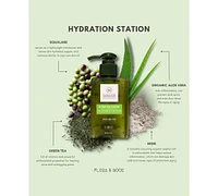 Flora & Noor Hydration Station Aloe + Shea Green Tea Facial Cleanser