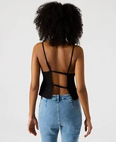 Steve Madden Women's Strappy Teigan Tank Top
