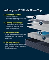 Serta Dream Haven 10" Plush Pillow Top Mattress in a Box