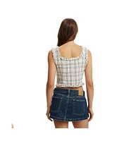 Cotton On Women's Emily Ruffle Top