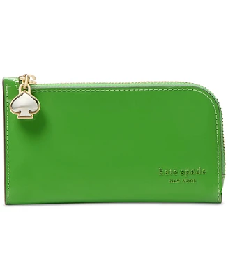 kate spade new york Devin Patent Leather Small Bifold Wallet