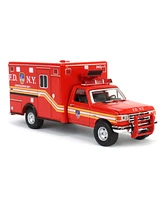 1/64 1989 Ford F-350 Ambulance Fdny Support Unit First Responders 67067