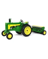 LP77315 1/16 John Deere 730 Wide Front with Grain Drill, Ertl Prestige