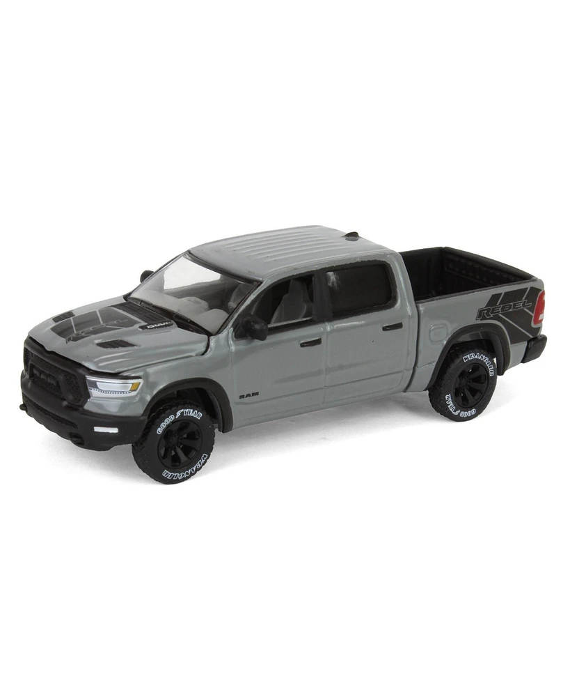 1/64 2023 Dodge Ram Rebel Lunar Edition, Gray, Auto World AWSP164-b