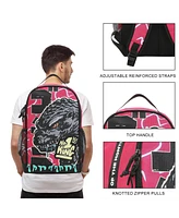 Godzilla Large Graphic 17.5” Pink Backpack