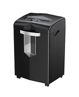 Bonsaii Heavy Duty Paper Shredder, 20 Sheet 40 Mins Large Office Crosscut Shredder for Commercial Use, Anti-Jam System & P-4 High Security Supports Cd