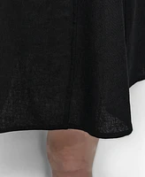 Dkny Women's V-Neck Sleeveless A-line Dress