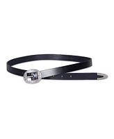 Frye Women's Logo Western Center Bar Belt