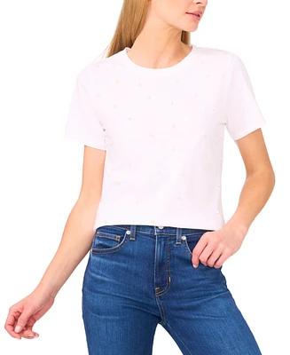 CeCe Women's Cotton T-Shirt