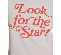 Starter Women's Cotton Look for The Star Graphic T-Shirt