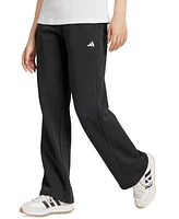 adidas Women's Essentials Feel Cozy Mid-Rise Open-Hem Pants
