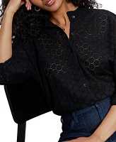Sanctuary Women's Cotton Petal Drop Blouse