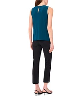 Msk Women's Scalloped-Hem Tank Top