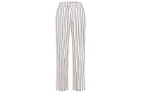 Olsen Women's Cotton Linen Striped Pant