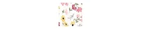 Hudson Baby Girls Cotton Dress and Cardigan Set, Soft Painted Floral