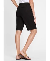 Olsen Women's Lisa Fit Cotton Linen Short