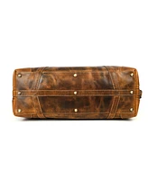 20 Inch Eclipse Leather Duffle Bag with Leather Wallet
