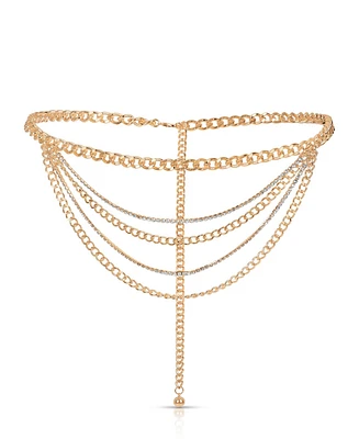 Ettika Nightlife Chain Hip Belt