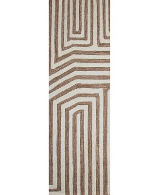 Bashian Verona VER408 2'6"x8' Runner Area Rug