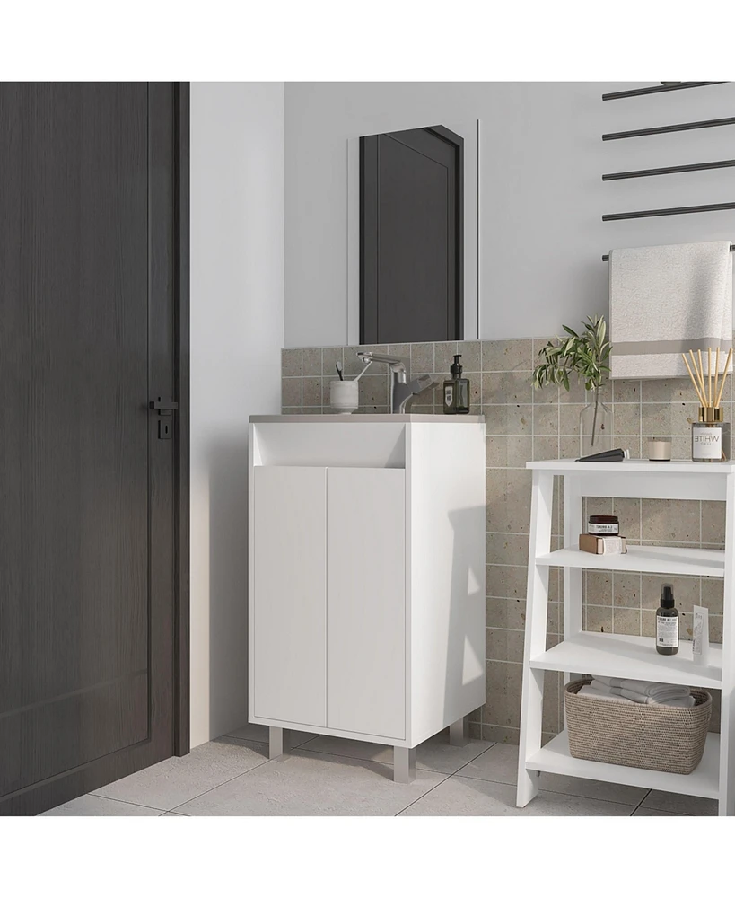 Saratoga Bathroom Cabinet with 2 Doors