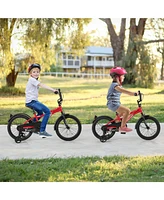 Bicycle for Kids with Adjustable Seat Bell and Reflectors for Visibility