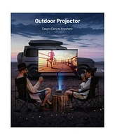 Artsea Mini Projector, 1080P Hd Portable Movie Wireless WiFi for Android/iOS, Phone/Laptop - Home & Outdoor Use