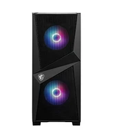 Msi Codex R2 C14NUC5-229US Gaming Desktop Computer, Intel Core i5-14400F 2.5GHz, 32GB Ram, 1TB Ssd, Nvidia GeForce Rtx 4060 8GB, Windows 11 Pro, Black