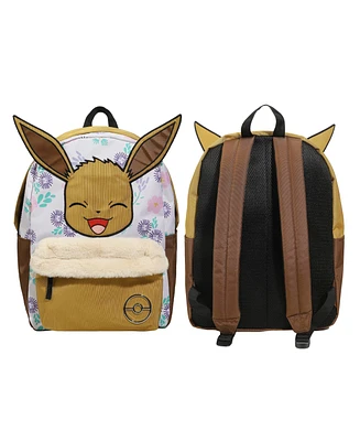 Pokemon Eevee All-Over Print Characters 17” Backpack