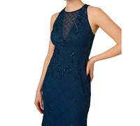 Adrianna Papell Women's Embellished Mermaid Gown