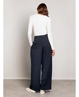 Celtic & Co. Women's Wide Leg Drape Pants