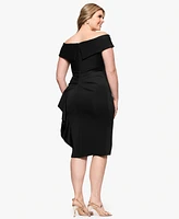 Xscape Plus Sweetheart-Neckline Sheath Dress