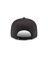 New Era Men's Charcoal/Black Oklahoma City Thunder 2025 Nba Western Conference Champions Locker Room 9FIFTY Snapback Hat