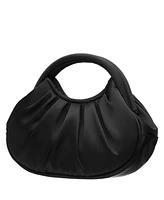 Nina Mini Moon with Cut Out Handle Satchel Bag