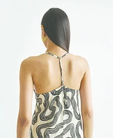 Reistor Women's Midi Slip Dress