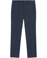 Boss by Hugo Men's Patterned Stretch Slim-Fit Pants