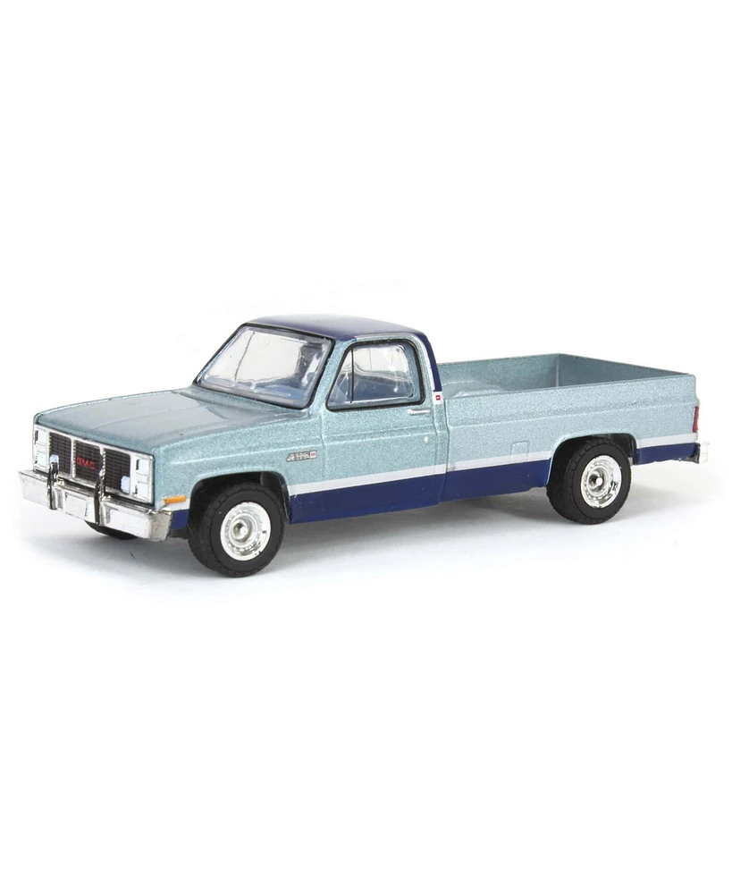 1/64 1985 Gmc Sierra Classic K2500, Silver & Blue, Down on the Farm