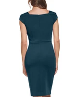 Calvin Klein Women's Short-Sleeve Sheath Dress