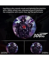 Z-edge 24.5" 1080P Full Hd 300Hz (Dp) 240Hz (HDMI) 1ms Ips Gaming Monitor, HDMI x2, DisplayPort x2, Support Vesa Mount 75 x 75mm