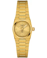 Tissot Women's Swiss Prx Gold-Tone Stainless Steel Bracelet Watch 25mm