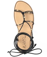 Wild Pair Reinaa Strappy Lace-up Flat Sandals, Exclusively at Macy's