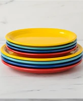 Fiesta Vibrant Bistro Coupe Dinner Plates, Set of 4