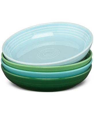 Fiesta Aegean Coupe 8.5" Luncheon Bowls, Set of 4