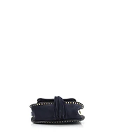 Pre-Owned Chloe Mini Hudson Handbag Whipstitch Suede