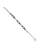 Steve Madden Punk Romance Stone Link Bracelet