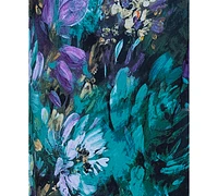 Xscape Petites Printed Straight-Neck Sleeveless Maxi Dress