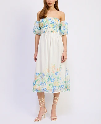 En Saison Women's Julia Midi Dress