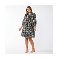 Sea Lily Shirt Dress