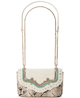 Brahmin Rosa Cloud Dancer Dubois Small Leather Crossbody