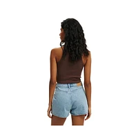 Cotton On Women's Mini Denim Skort