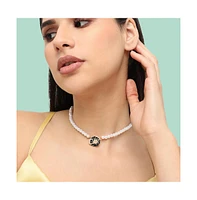 Sohi Women's Flower Charm Necklace
